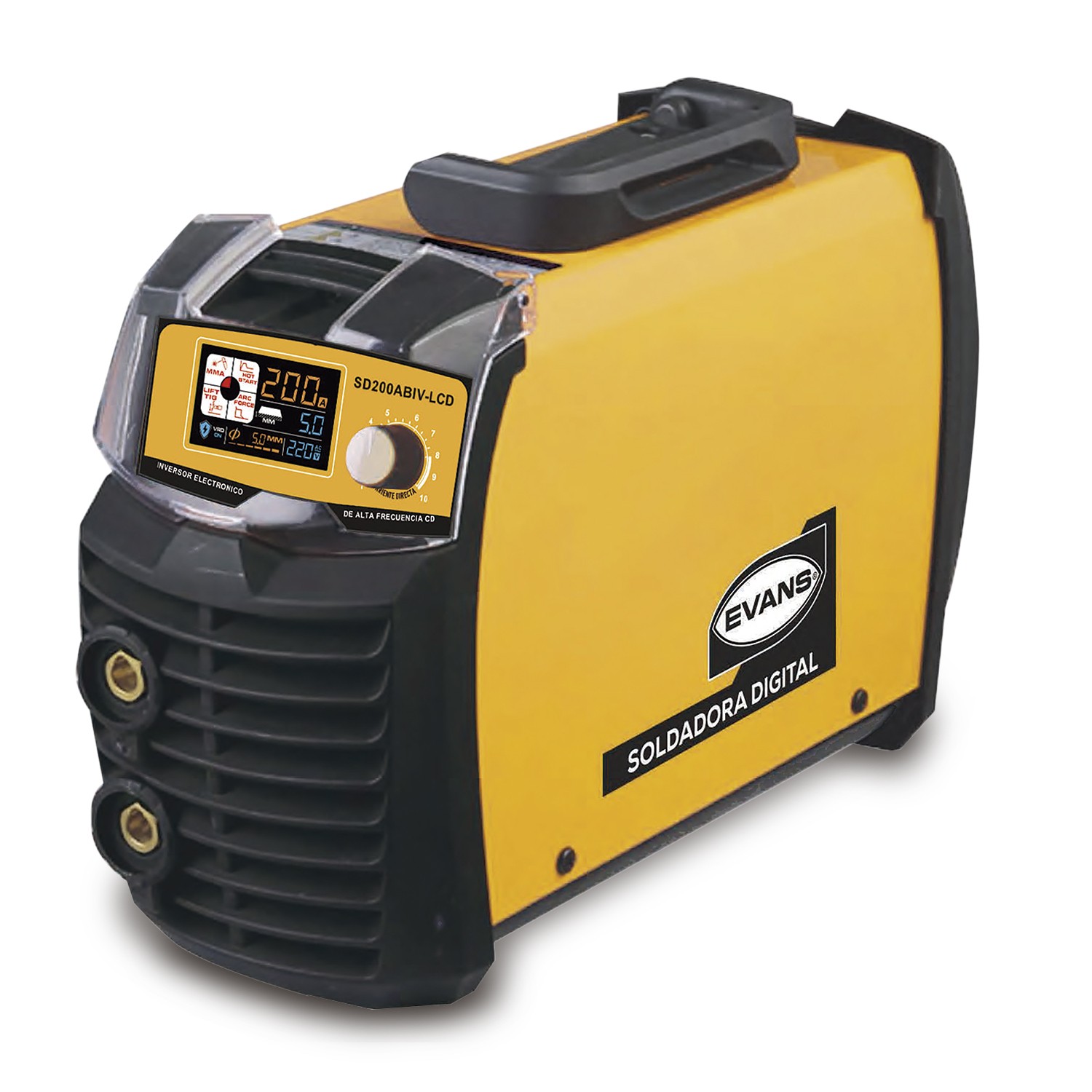 Soldadora dig LCD 200A 110/220V